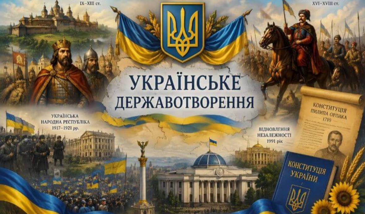 Тематична книжкова виставка та відеопрезентація до Дня Української Державності